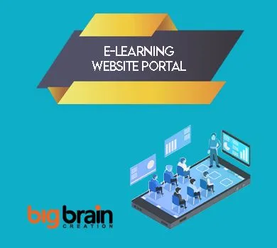 e learning web portal