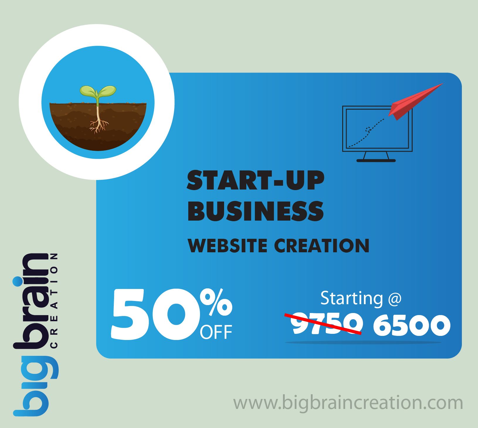 start up web creation price in kochi