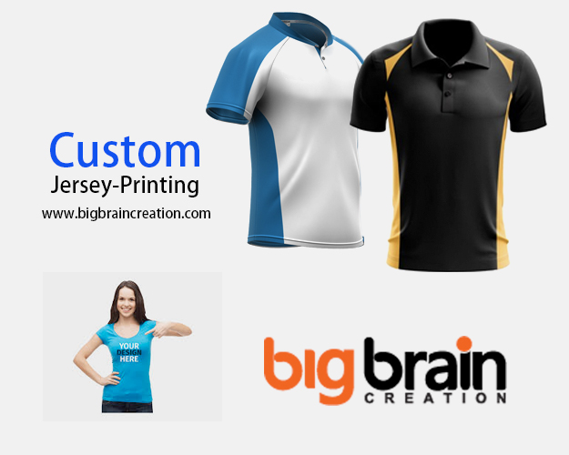 Custom Jersey Printing Dealer in Thrissur - Big Brain Creation